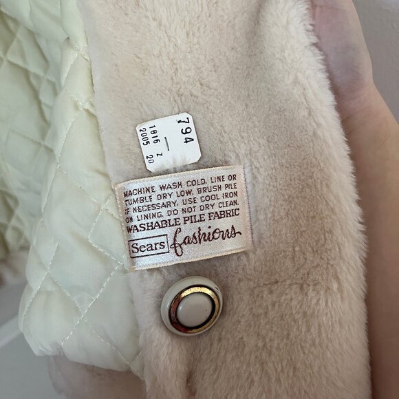 Vintage faux fur coat - Picture 5 of 5